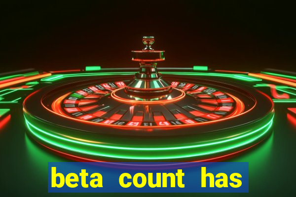 beta count has changed pt br